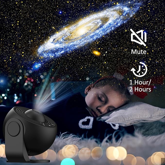 Rotatable Galaxy Projector