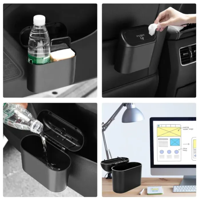 Car Trash Bin Use Scenarios