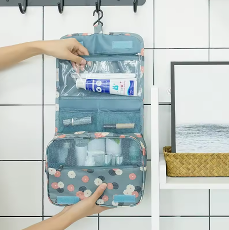 Foldable Travel Toiletry Bag